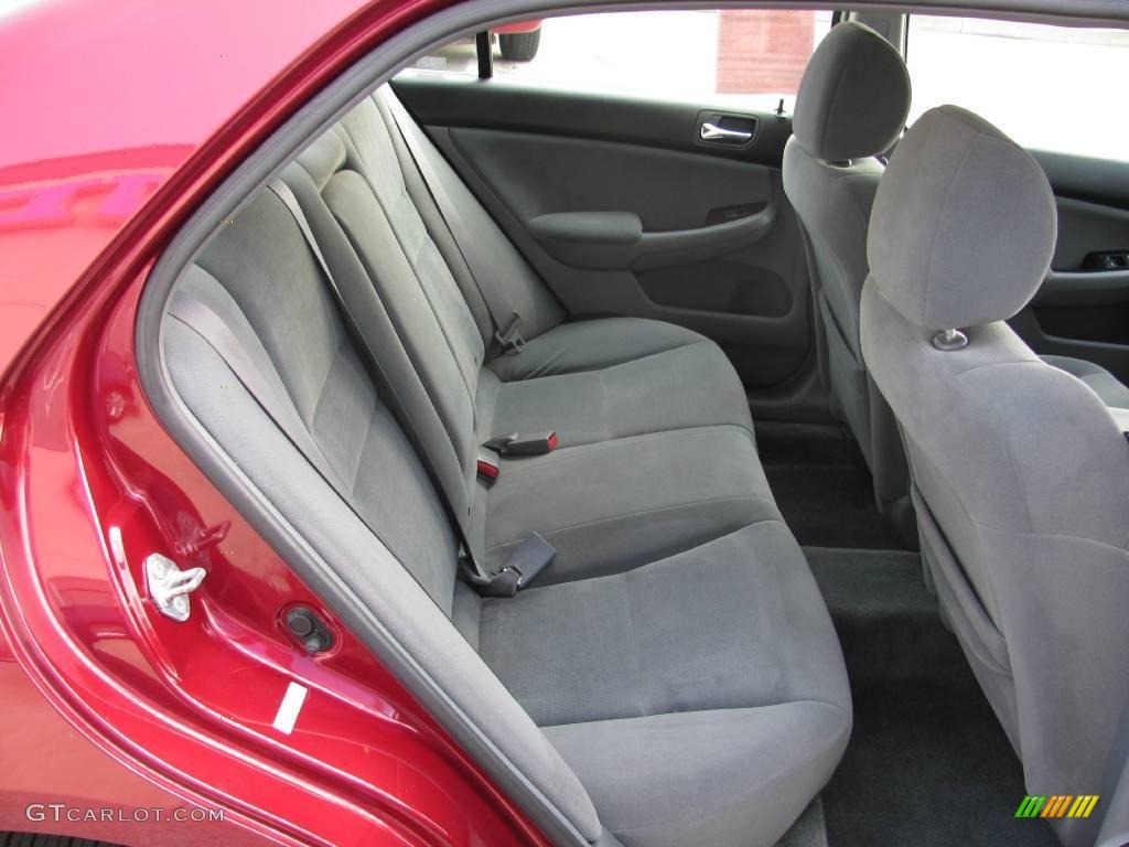 2006 Accord SE Sedan - Redondo Red Pearl / Gray photo #9