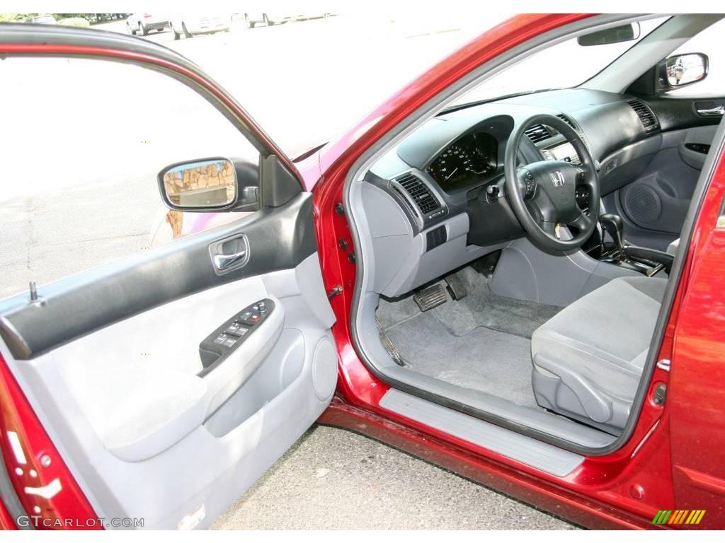 2006 Accord SE Sedan - Redondo Red Pearl / Gray photo #10