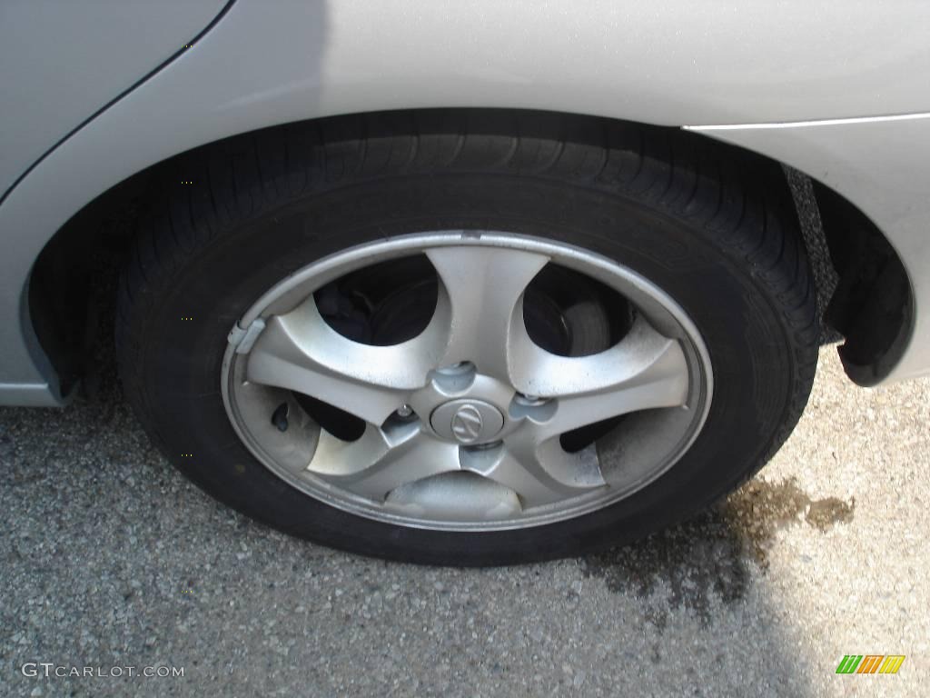 2004 Elantra GT Sedan - Sterling Silver / Gray photo #13