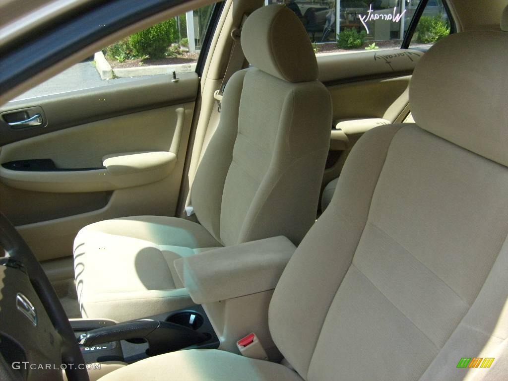 2006 Accord LX Sedan - Desert Mist Metallic / Ivory photo #8