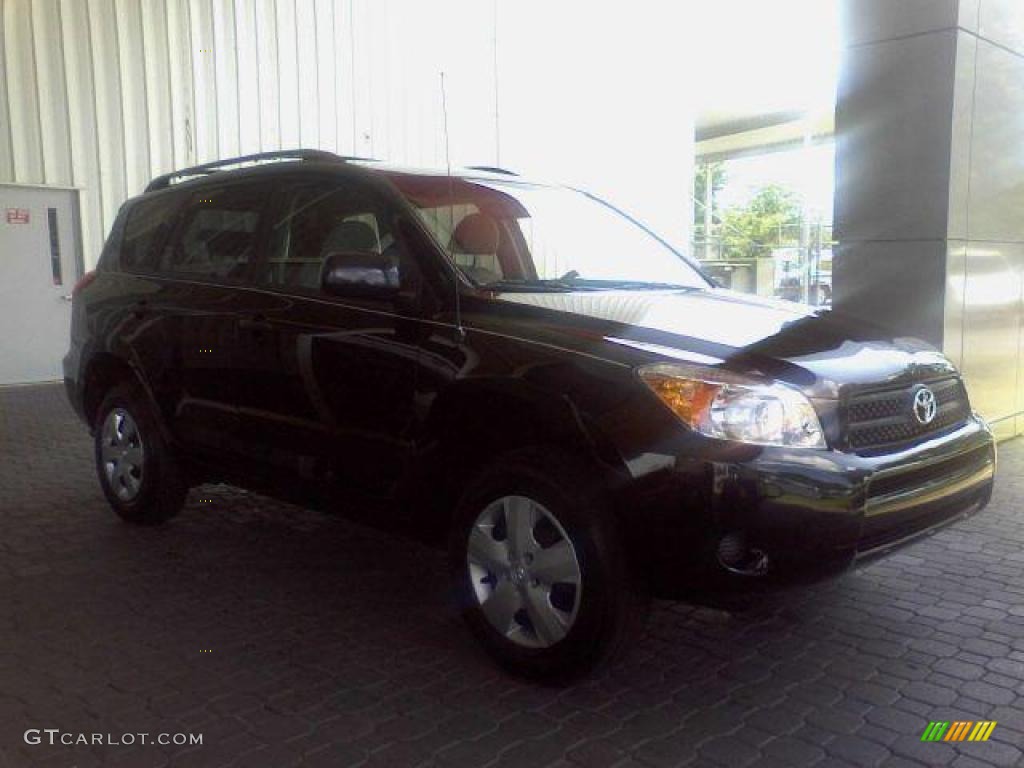 2007 RAV4 I4 - Black / Ash Gray photo #1