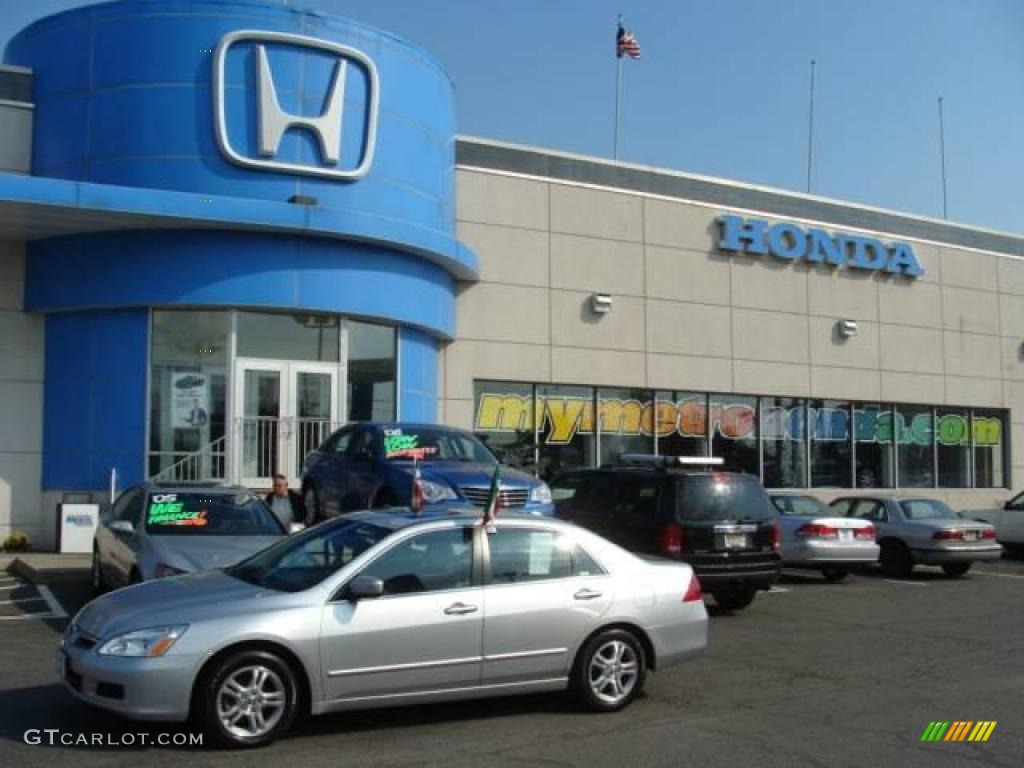 2006 Accord EX-L Sedan - Alabaster Silver Metallic / Black photo #1