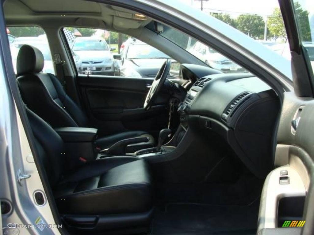 2006 Accord EX-L Sedan - Alabaster Silver Metallic / Black photo #8