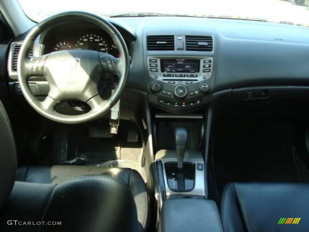 2006 Accord EX-L Sedan - Alabaster Silver Metallic / Black photo #9