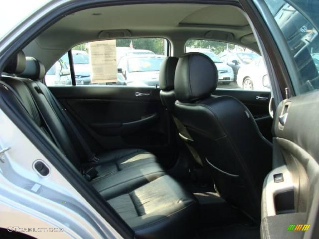 2006 Accord EX-L Sedan - Alabaster Silver Metallic / Black photo #12