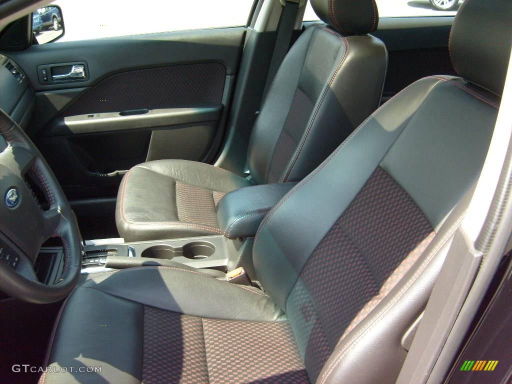2007 Fusion SE - Black / Charcoal Black photo #10