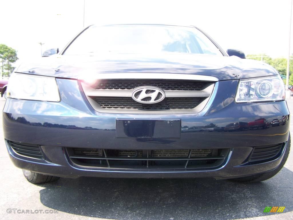 2007 Sonata GLS - Deepwater Blue / Gray photo #2