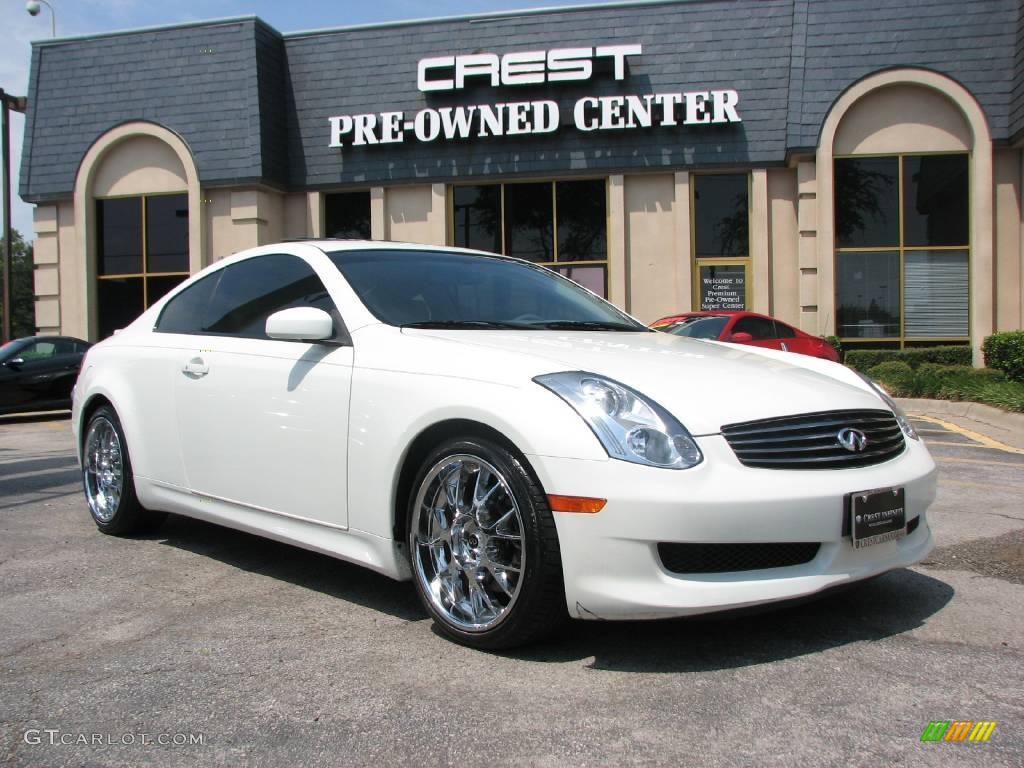 Ivory White Pearl Infiniti G