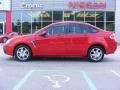 2008 Vermillion Red Ford Focus SES Sedan  photo #1