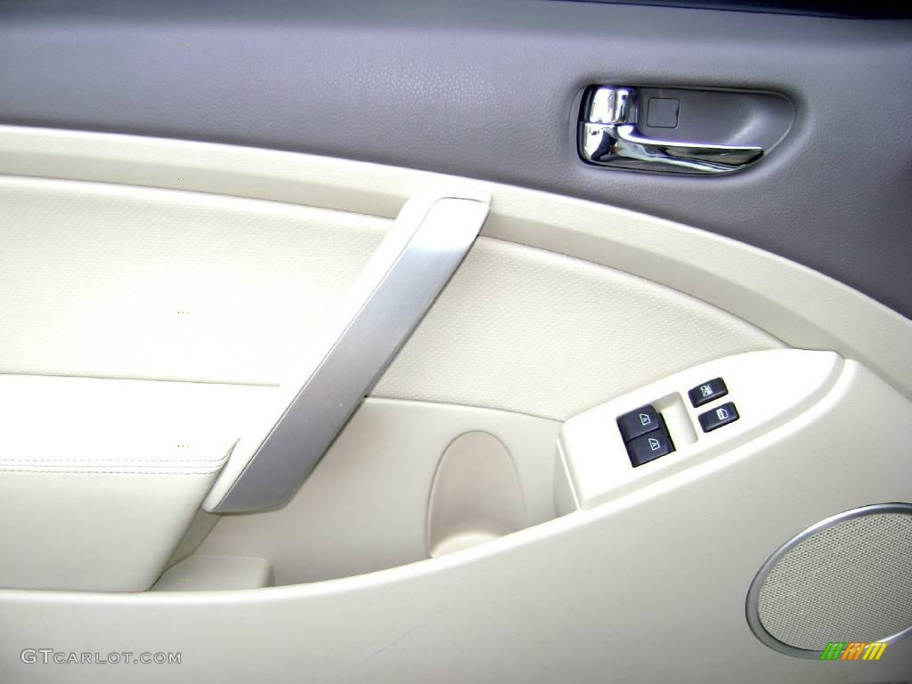 2006 G 35 Coupe - Ivory White Pearl / Wheat photo #12