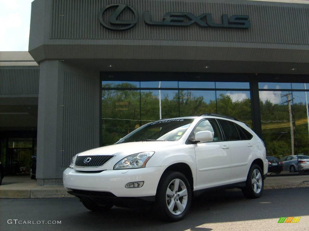 2006 RX 330 AWD - Crystal White Pearl / Ivory photo #1