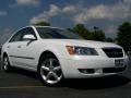 2008 Powder White Pearl Hyundai Sonata Limited V6  photo #1