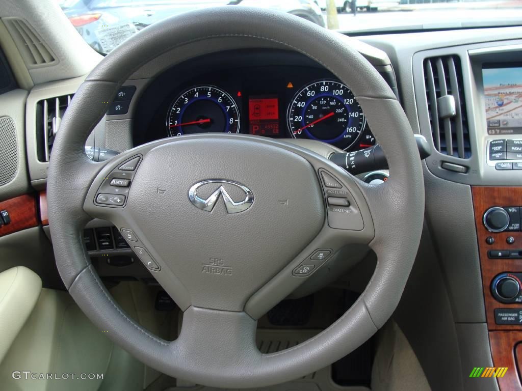 2007 G 35 x Sedan - Serengeti Sand Metallic / Wheat Beige photo #19