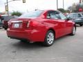 2009 Lightning Red Subaru Impreza 2.5i Sedan  photo #4