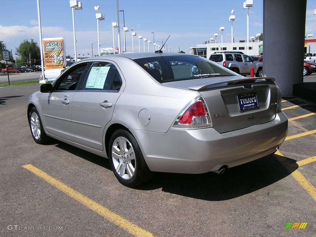 2008 Fusion SEL V6 - Silver Birch Metallic / Charcoal Black photo #4