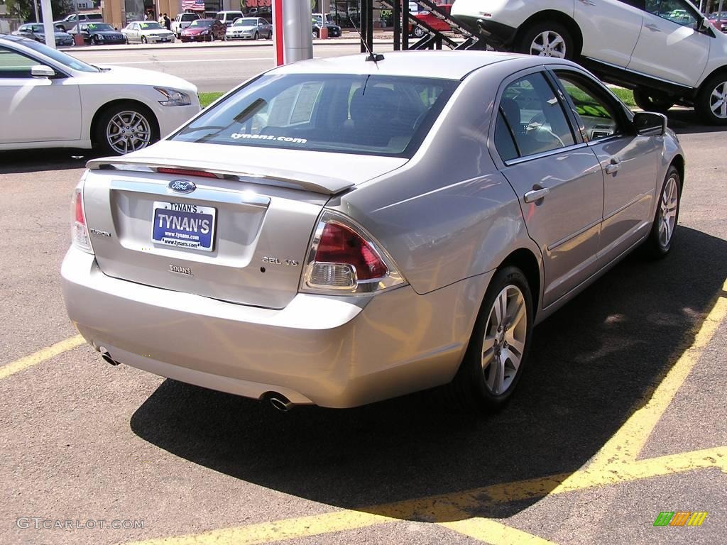 2008 Fusion SEL V6 - Silver Birch Metallic / Charcoal Black photo #6