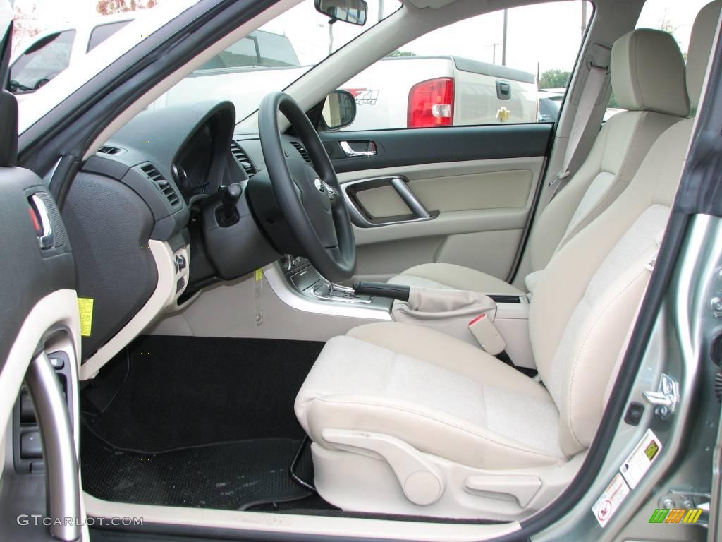 2009 Outback 2.5i Wagon - Seacrest Green Metallic / Warm Ivory photo #5