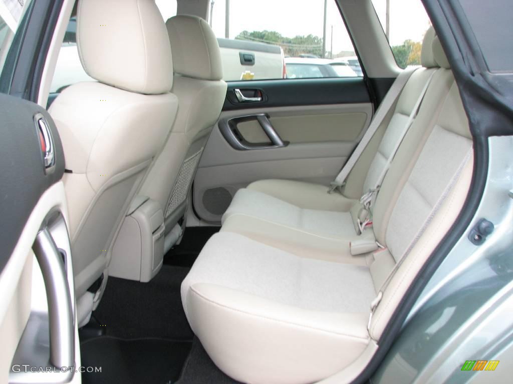 2009 Outback 2.5i Wagon - Seacrest Green Metallic / Warm Ivory photo #6