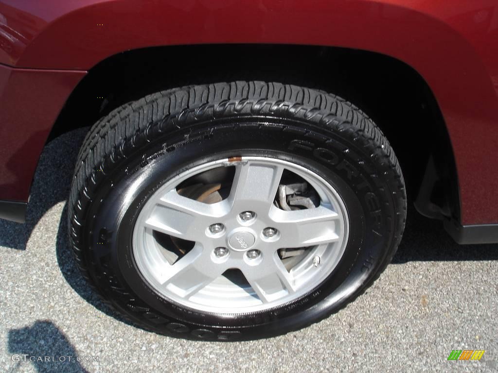 2007 Grand Cherokee Laredo 4x4 - Red Rock Crystal Pearl / Medium Slate Gray photo #15