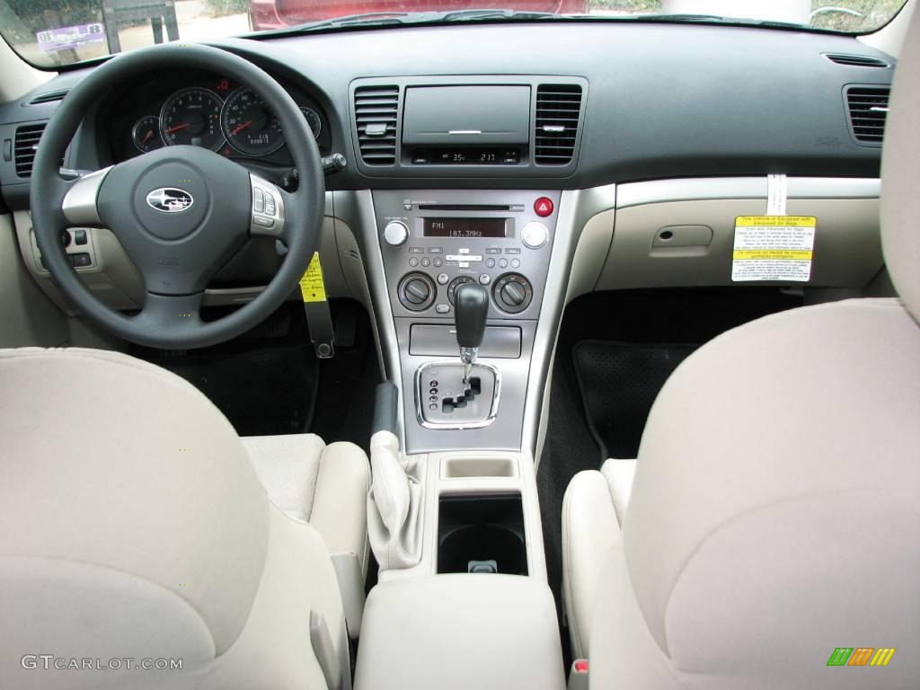2009 Outback 2.5i Wagon - Seacrest Green Metallic / Warm Ivory photo #7
