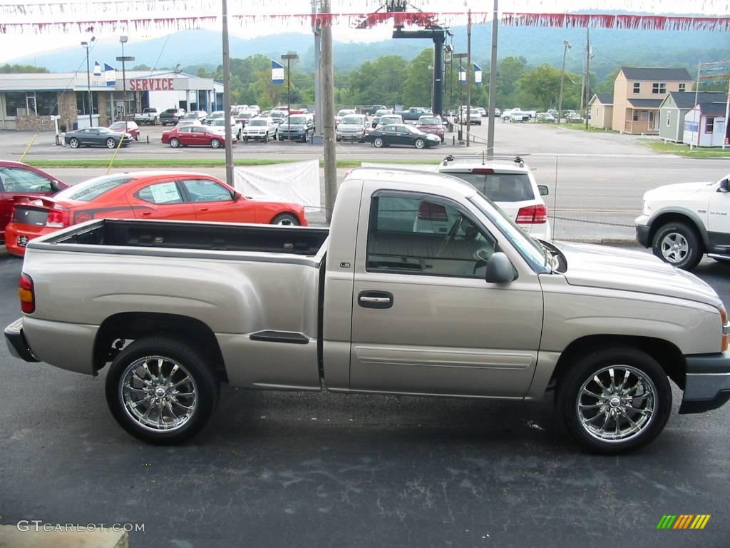 2004 Silverado 1500 LS Regular Cab - Silver Birch Metallic / Dark Charcoal photo #2