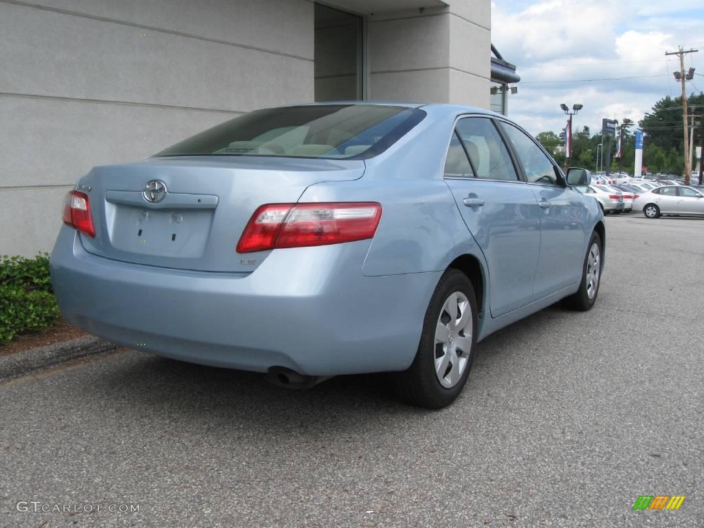 2008 Camry LE - Sky Blue Pearl / Bisque photo #3
