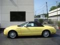 2002 Inspiration Yellow Ford Thunderbird Deluxe Roadster  photo #1