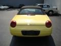 2002 Inspiration Yellow Ford Thunderbird Deluxe Roadster  photo #3