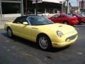 2002 Inspiration Yellow Ford Thunderbird Deluxe Roadster  photo #5