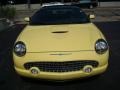 2002 Inspiration Yellow Ford Thunderbird Deluxe Roadster  photo #7