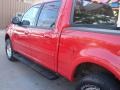 2003 Bright Red Ford F150 XLT SuperCrew 4x4  photo #3