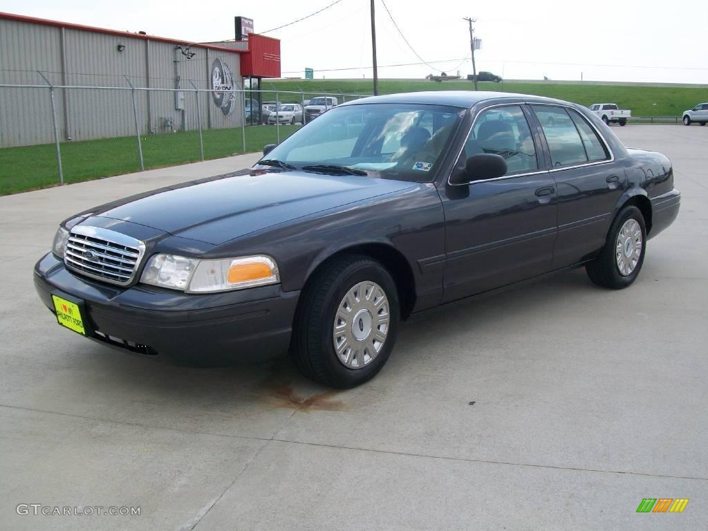 2005 Crown Victoria  - Midnight Grey Metallic / Light Flint photo #7