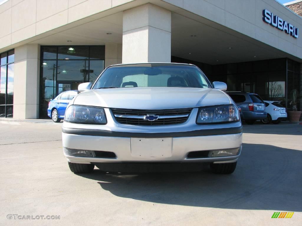 2002 Impala LS - Galaxy Silver Metallic / Medium Gray photo #2
