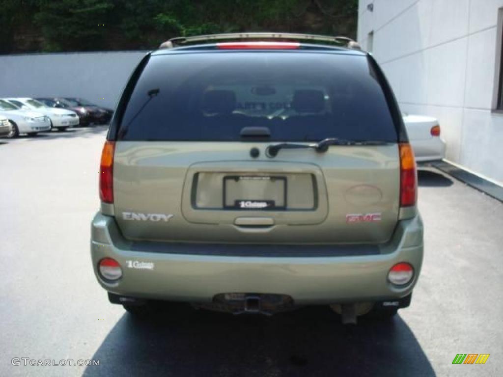 2003 Envoy SLT 4x4 - Silver Green Metallic / Light Oak photo #3