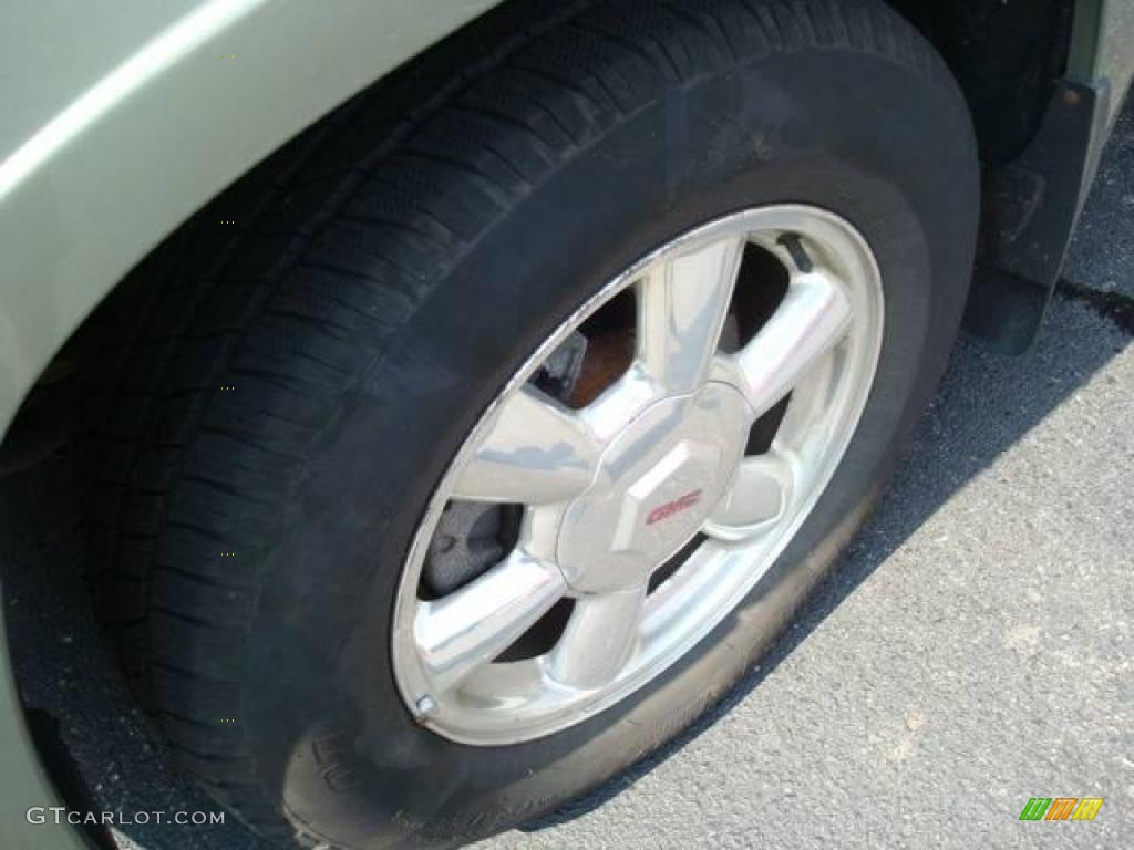 2003 Envoy SLT 4x4 - Silver Green Metallic / Light Oak photo #9