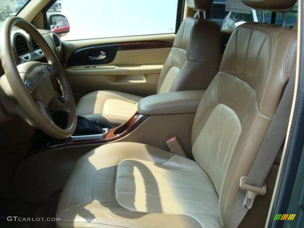 2003 Envoy SLT 4x4 - Silver Green Metallic / Light Oak photo #10