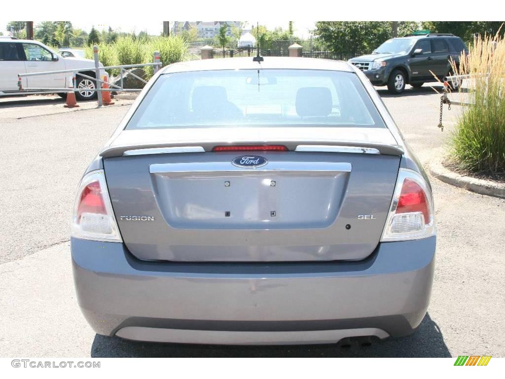 2007 Fusion SEL - Tungsten Grey Metallic / Charcoal Black photo #6