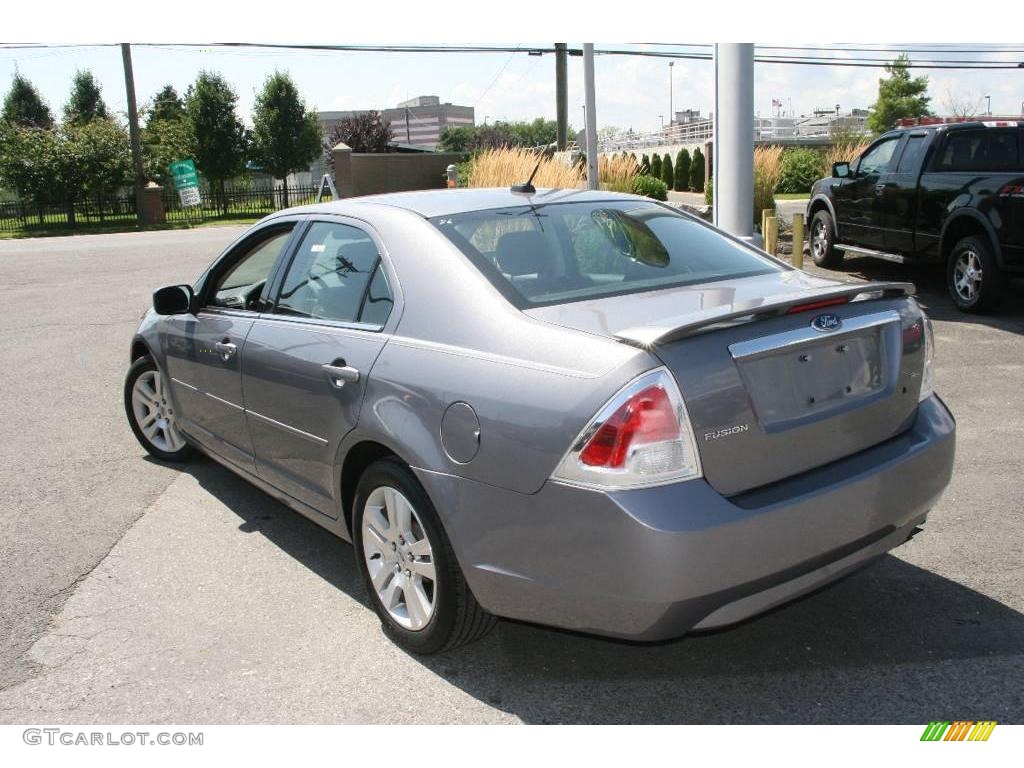 2007 Fusion SEL - Tungsten Grey Metallic / Charcoal Black photo #8