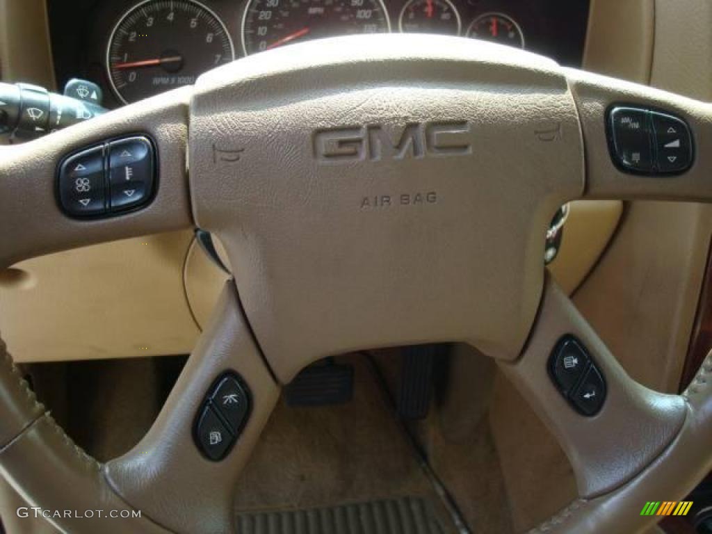 2003 Envoy SLT 4x4 - Silver Green Metallic / Light Oak photo #17