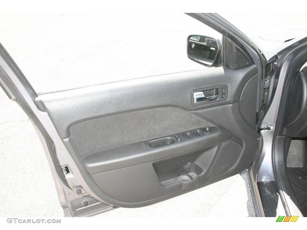 2007 Fusion SEL - Tungsten Grey Metallic / Charcoal Black photo #12