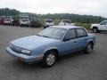 1991 Light Sapphire Blue Metallic Oldsmobile Cutlass Calais Sedan  photo #18