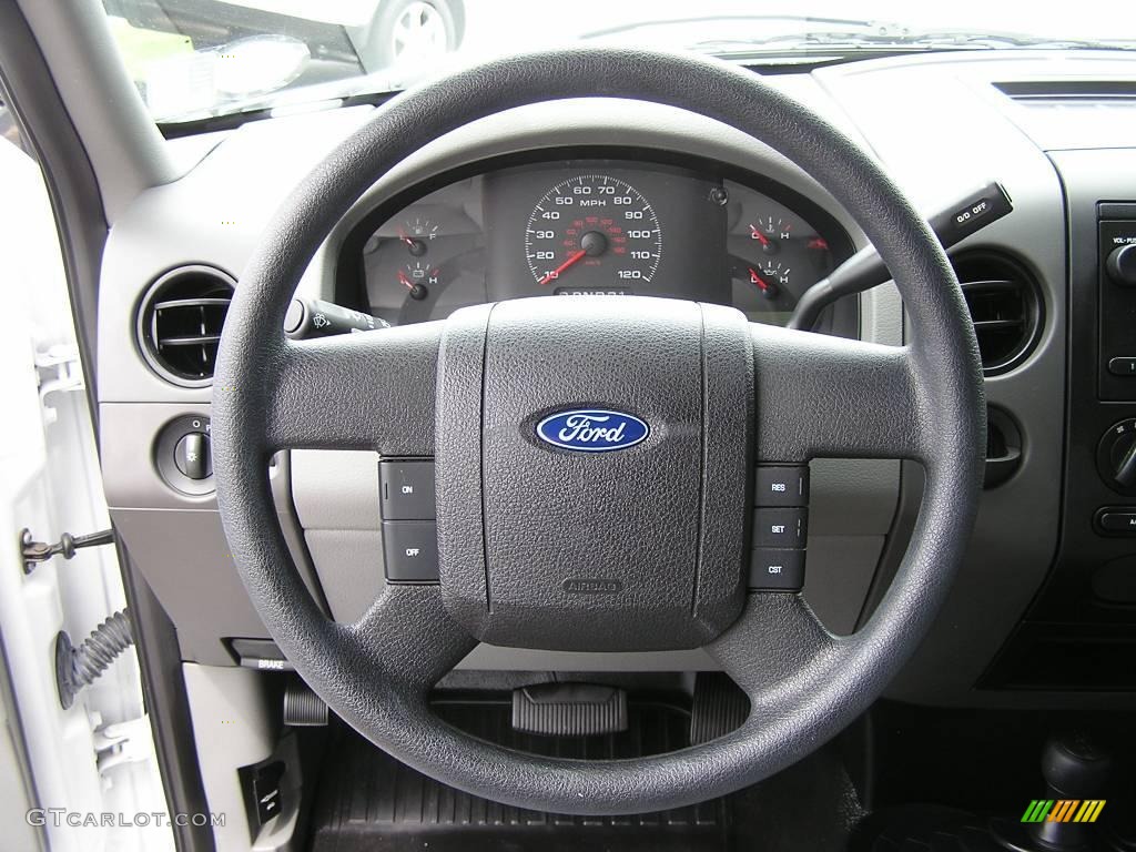 2006 F150 XL SuperCab 4x4 - Oxford White / Medium/Dark Flint photo #10