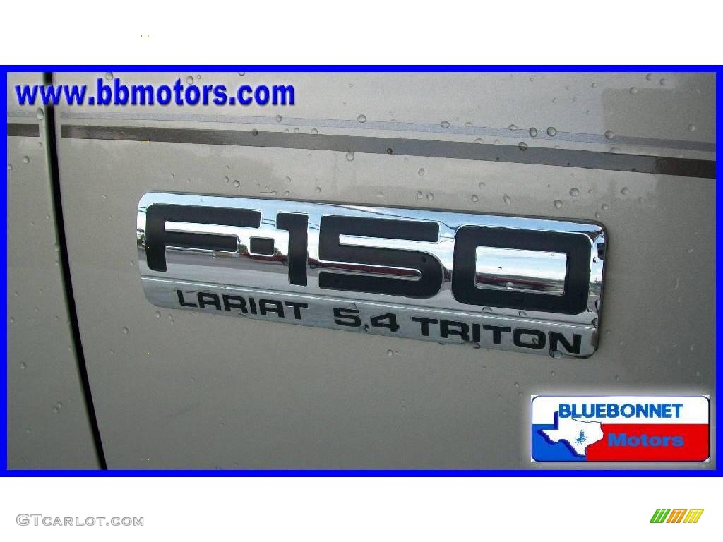 2006 F150 Lariat SuperCrew - Smokestone Metallic / Tan photo #9