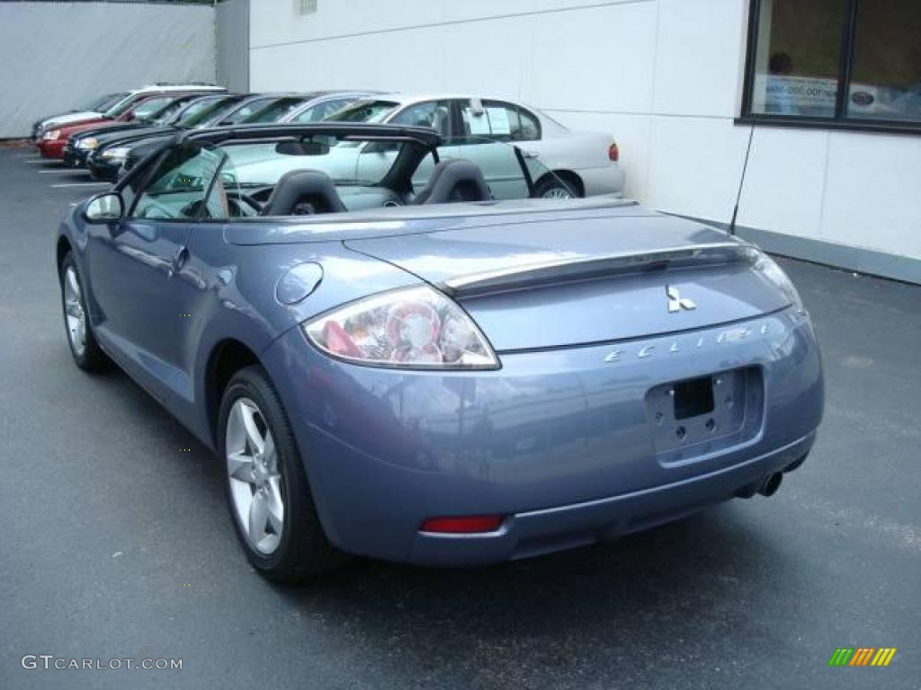 2007 Eclipse Spyder GS - Still Blue Pearl / Dark Charcoal photo #2