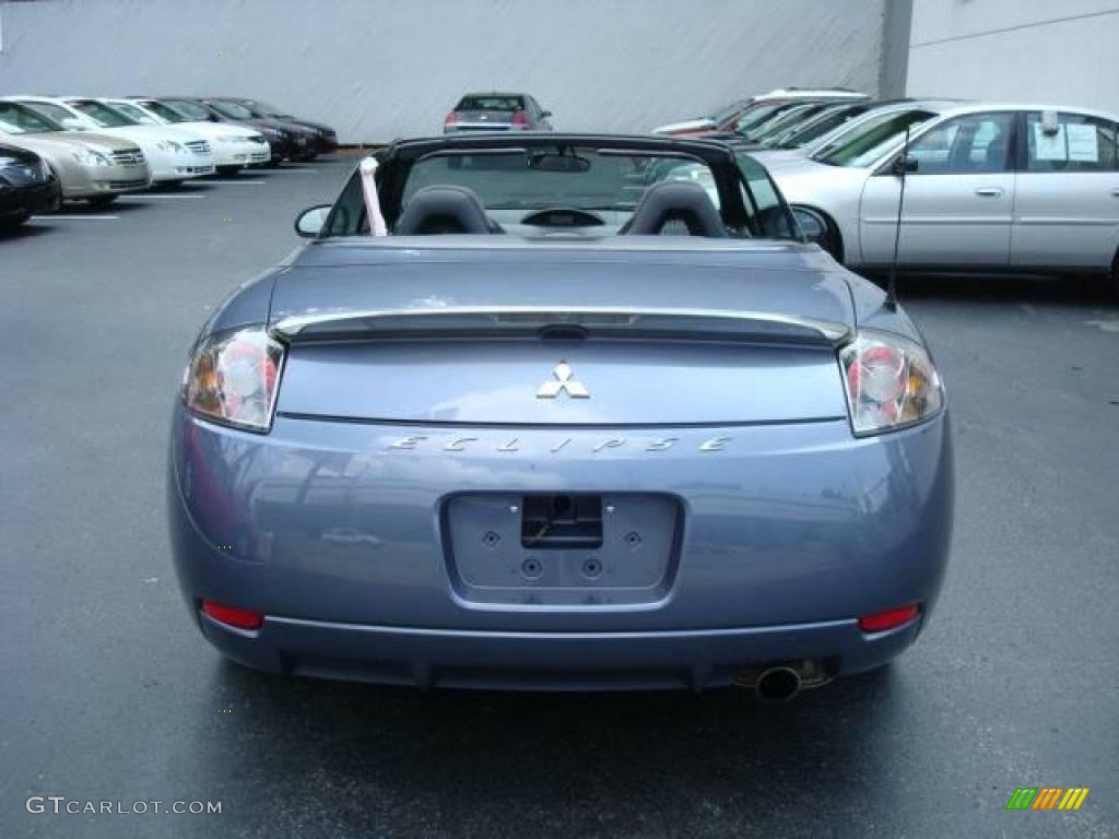 2007 Eclipse Spyder GS - Still Blue Pearl / Dark Charcoal photo #3