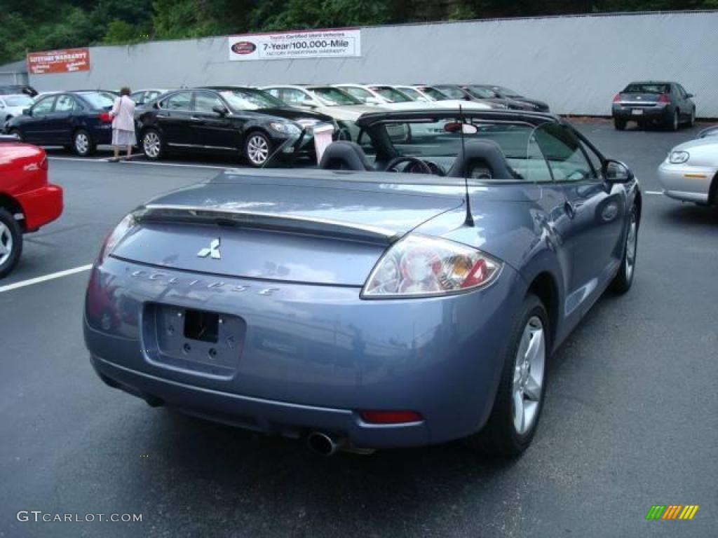 2007 Eclipse Spyder GS - Still Blue Pearl / Dark Charcoal photo #4