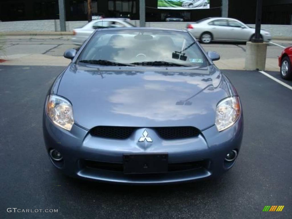 2007 Eclipse Spyder GS - Still Blue Pearl / Dark Charcoal photo #7