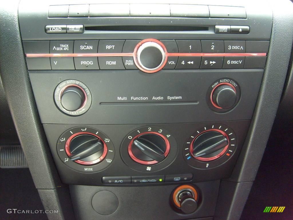 2005 MAZDA3 s Hatchback - Velocity Red Mica / Black/Red photo #14
