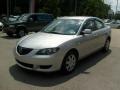 2006 Sunlight Silver Metallic Mazda MAZDA3 i Sedan  photo #3