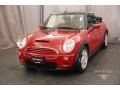 2007 Chili Red Mini Cooper S Convertible  photo #1